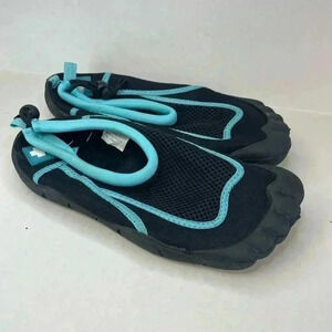 Lifeguard Kids Blue/Black Watershoes size 5/6 Summer/Beach/Pool